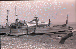 Beached boats