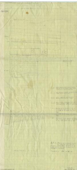 Profile of E. wall of test pit