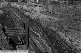 View of east face of trench taken from SW corner