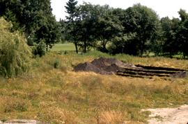 Overview of trenches and N of site