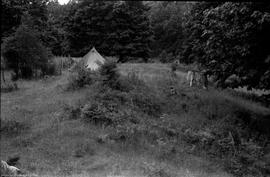 View to S, trench I crest