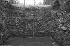 View to W, at W 30&#039;.  Trench floor at D=R3/3&#039;6&quot;