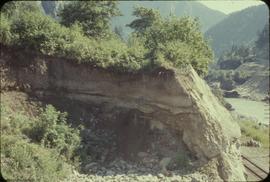 Profile before excavation