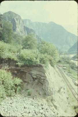 Miliken site - view south