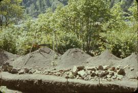 view across &#039;59 trench from east side to west side