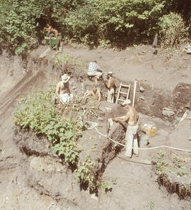 Work in progress east of &#039;59 trench