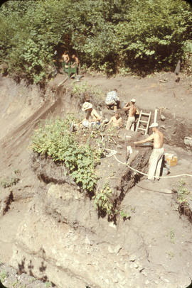 Work in progress - east of &#039;59 trench