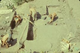 View to N of work to east of 59 trench