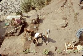 View, from above and to North, showing work in progress