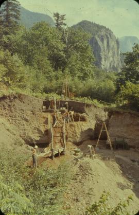 View, to south, of Milliken site