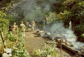 1960 Crew breaking camp