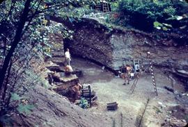 View, to SW, from above, of Milliken site