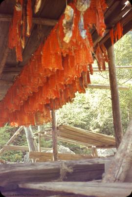 Fraser Canyon: fish racks