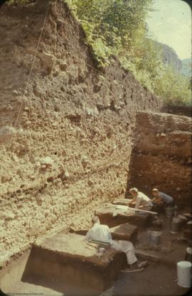 Excavating G horizon